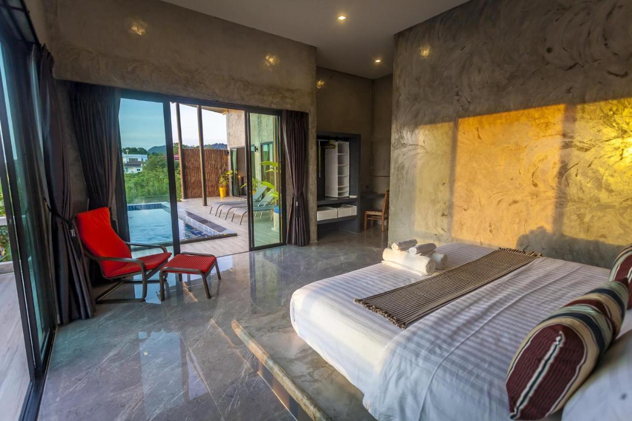 Stylish Pool Villa - 10 Mins Walk To The Beach Ko Lanta Exterior foto